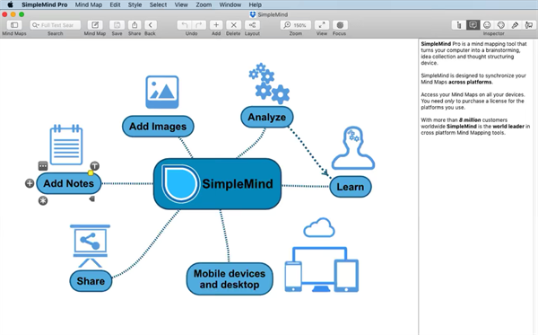 SimpleMind简洁版：一款非常强大的思维导图软件