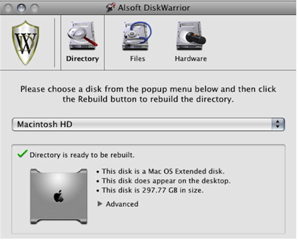 DiskWarrior专业版：一款可以优化硬盘性能的硬盘修复器
