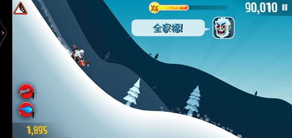 滑雪大冒险无限金币全地图解锁版：一款以滑雪运动为主的冒险游戏